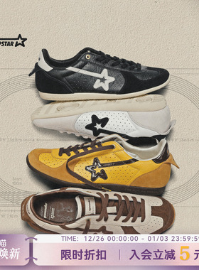 RIPSTAR/爆炸星薄底德训鞋复古秋冬平底休闲鞋女【speeder】