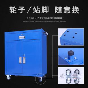 定制重工型金工具柜车具间具桌活动轮子带锁零件560五收纳车汽修