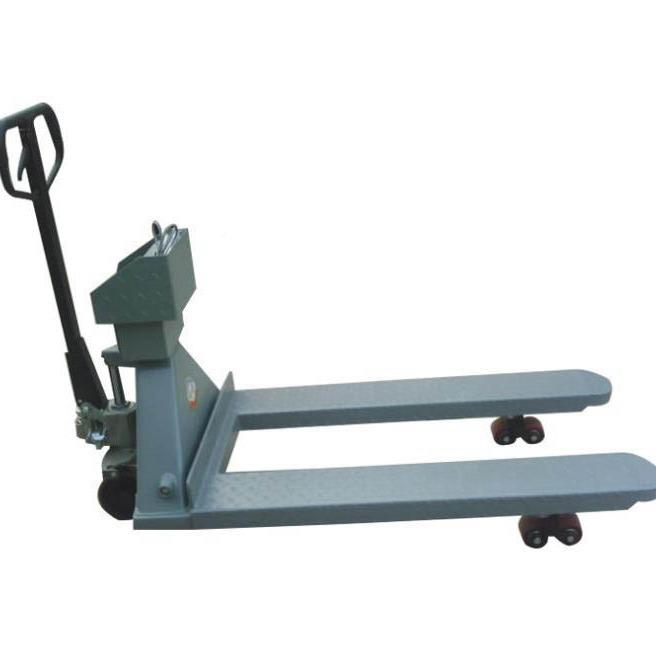 2吨手动SCS叉车防秤港口锈货物地称重腐蚀304不钢打印牛电子秤