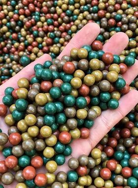 加重磁力泥丸弹弓钢球弹珠子弹8毫米9mm10mm12mm彩色安全泥球专用