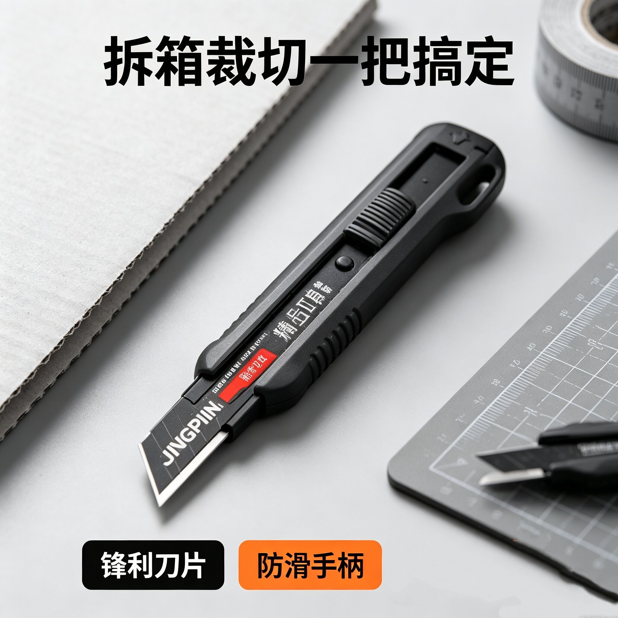 2元美工刀重型加厚多功能裁纸刀拆快递壁纸刀手工业锋利耐用88vip