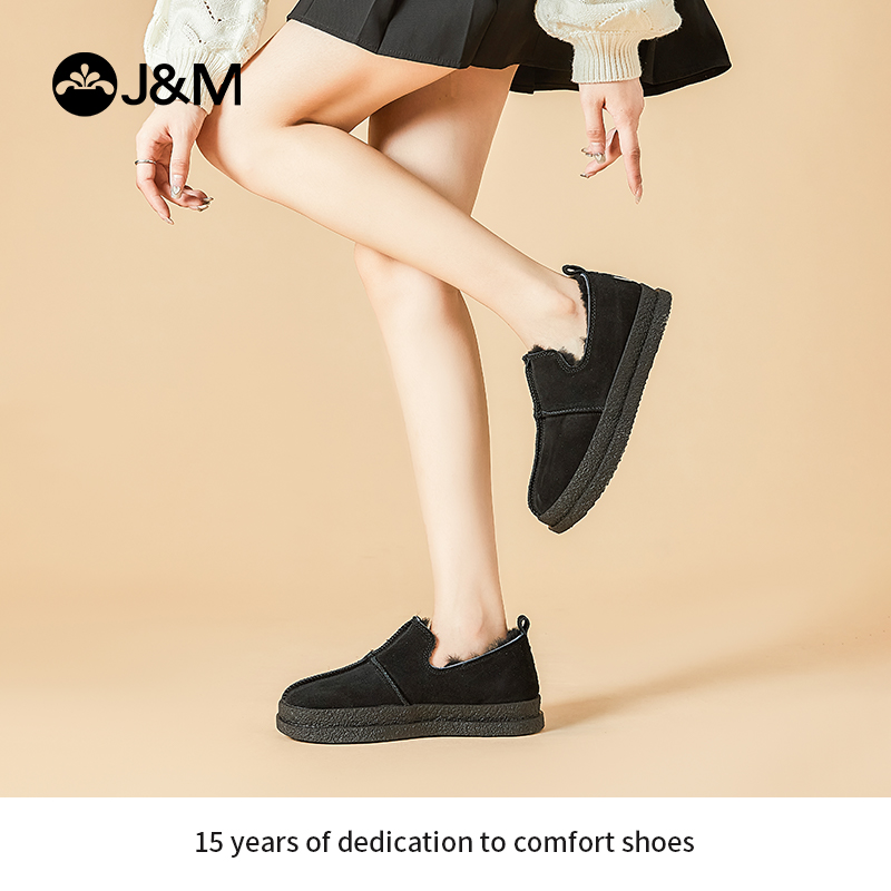 jm快乐玛丽雪地靴冬季休闲