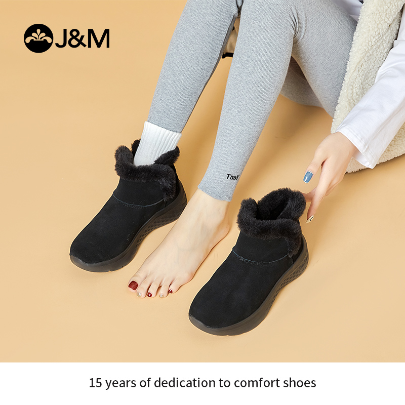 jm快乐玛丽女鞋雪地靴
