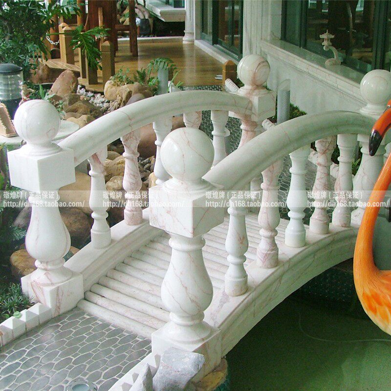 欧式红线玉理石栏杆柱阳台栏杆石材栏杆围墙护栏楼梯立柱飘窗栏杆