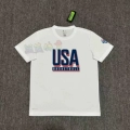 New Usa Shoulder Flag (White) Short Sleeve