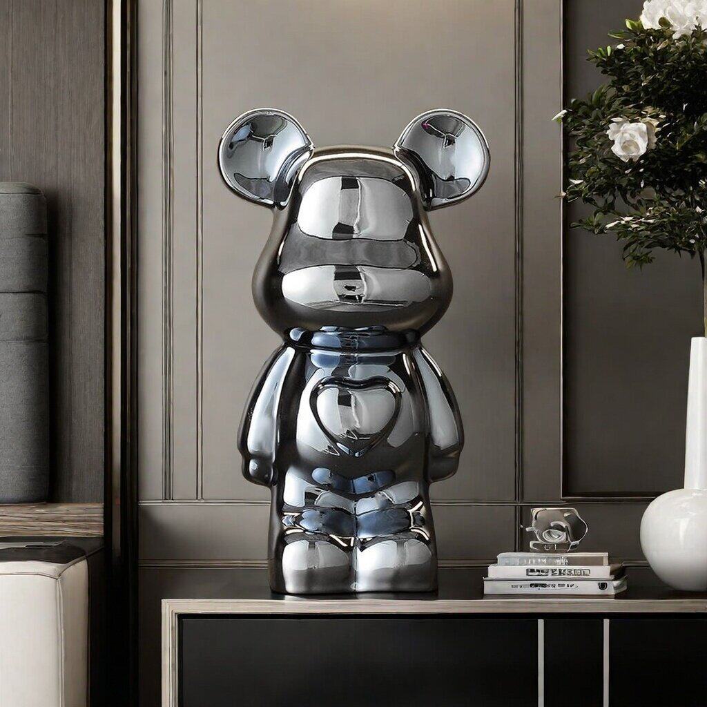 特大号暴力熊2026新款存钱罐储钱储蓄罐只进不出陶瓷网红客厅摆件