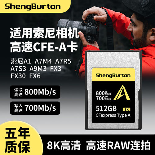 圣伯顿可以支持CFE-A相机256512