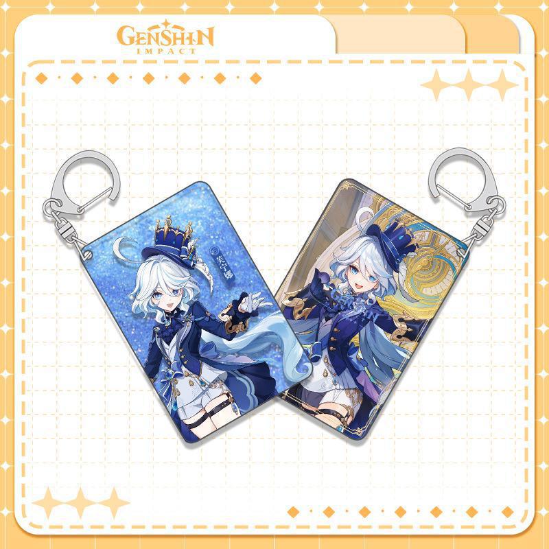 原神周边流沙钥匙扣芙宁娜茜特菈莉八重神子雷电将军玛薇卡仆人魈