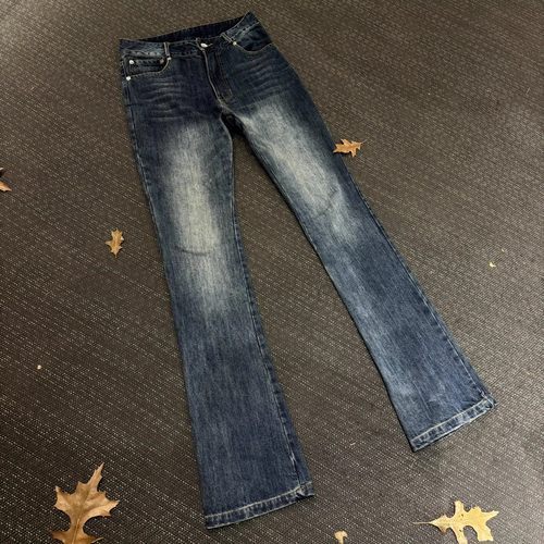 高街男微喇517版型牛仔裤长裤子