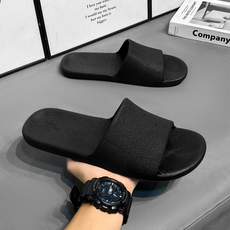 德系拖鞋36-45码情侣款夏季室内防滑防水洗澡浴室民宿酒店凉拖男
