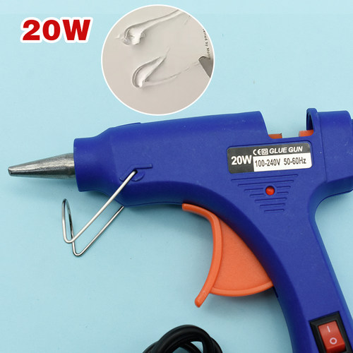 20W60W大功率热熔胶枪手工热熔胶带开关玻璃硅条热熔胶棒塑料溶胶