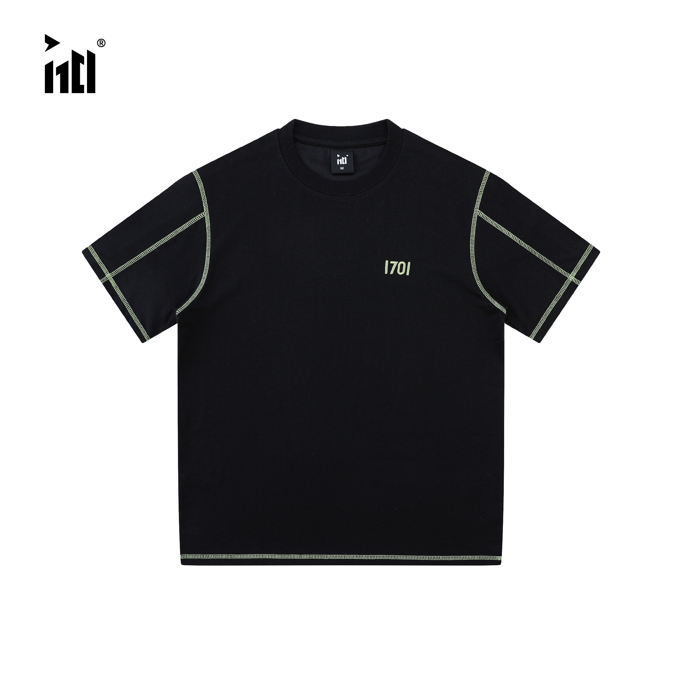 1701 速干7A抗菌哈苏线短袖t恤新品男女同款短袖