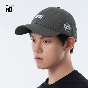 1701新款刺绣棒球帽鸭舌帽男女同款显瘦大头围夏遮阳百搭经典logo