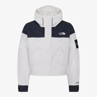 韩国直邮北面白标DRYVENT休闲防风防水连帽冲锋衣女外套NJ2HR30