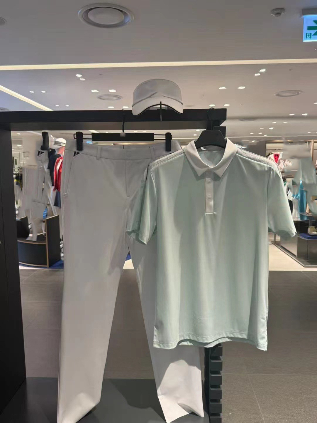 简约POLO衫高尔夫短袖T恤冰感百搭时尚男装高级感韩国高球棒球服A