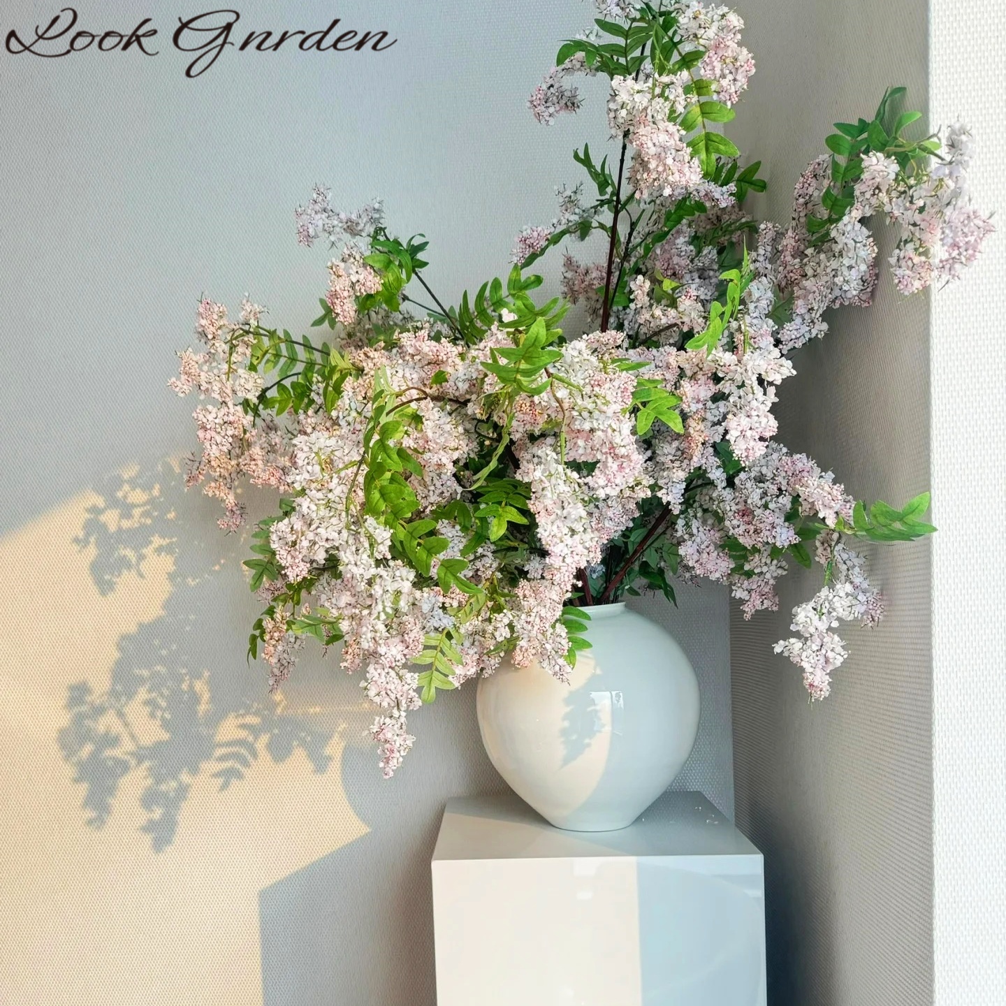 槐蕊仿真花假花摆设高级感逼真轻奢高端民宿客厅前台装饰花艺摆件