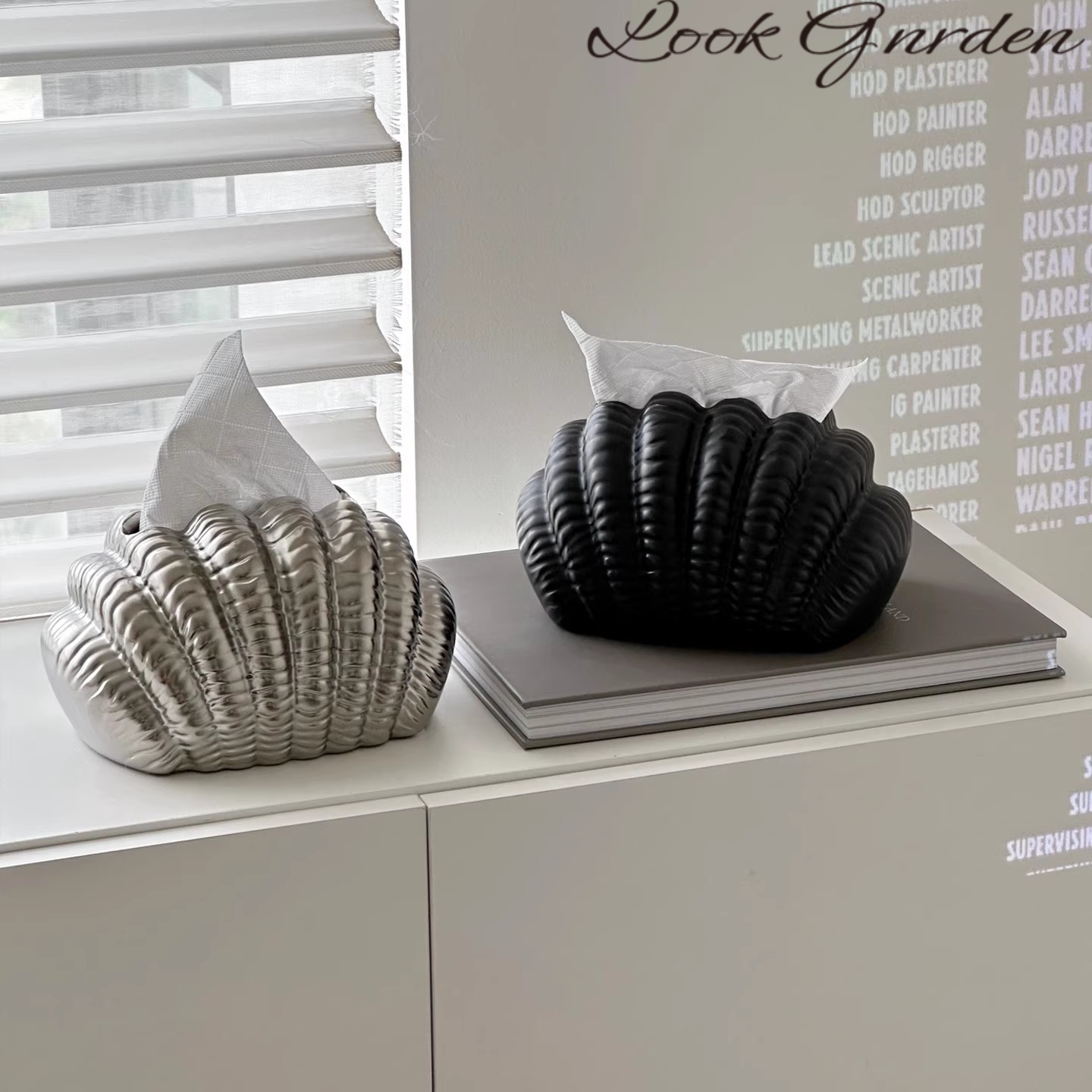 ins现代轻奢高级感陶瓷纸巾盒高档家用卫生间客厅桌面抽纸盒摆件