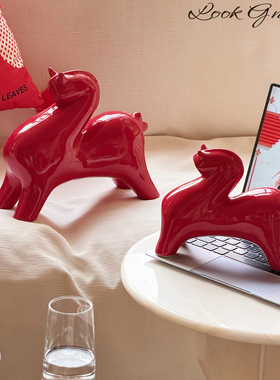 2026马年春节客厅玄关创意摆件