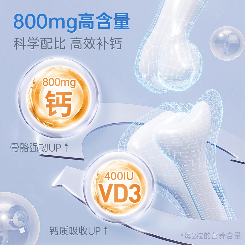 Noromega挪威地维生素d3钙片