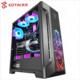 电 RGB面板游戏T电竞吃鸡台式 厂家京天刑天标准版 机箱全玻璃侧透