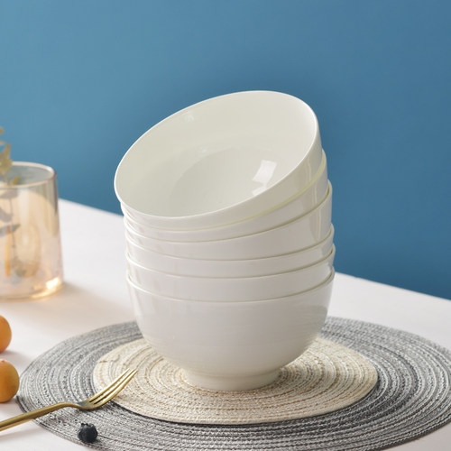 御陶世家骨瓷家用可微波饭碗