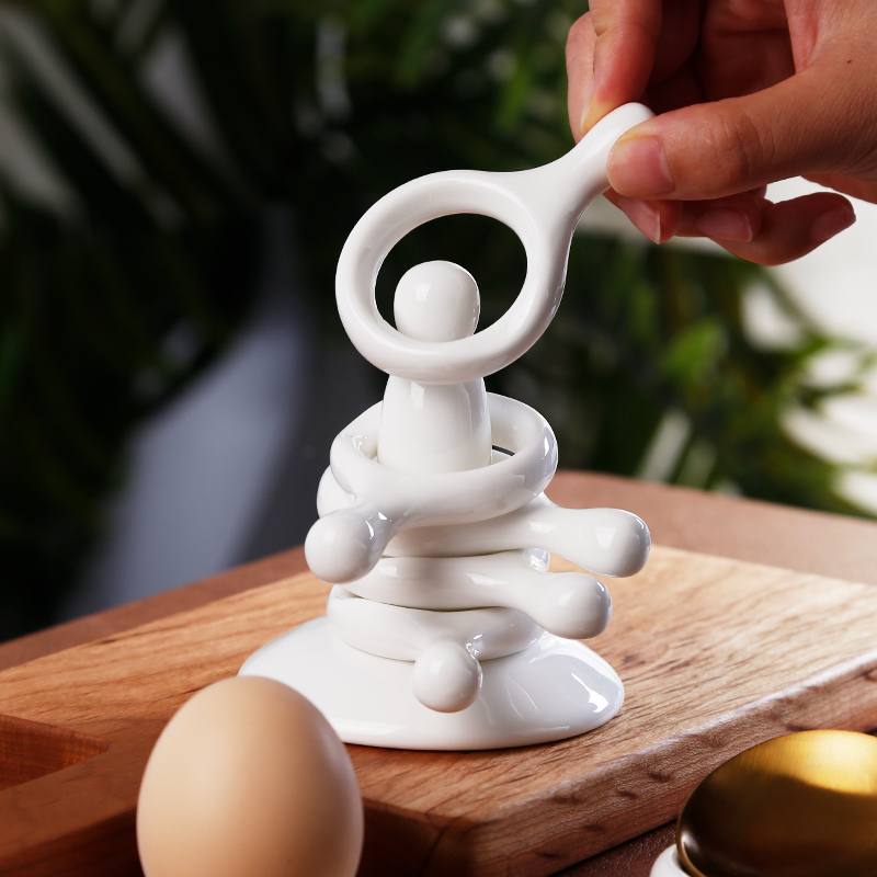 日式筷架仙岭娅陶瓷勺子家用