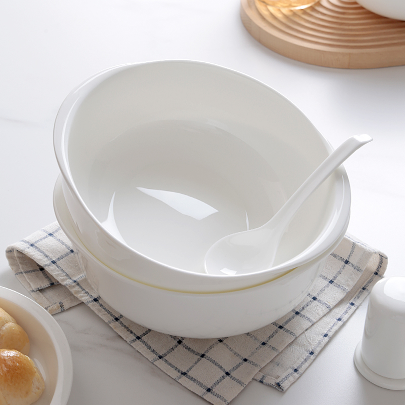 空气炸锅专用烤碗烤箱烤盘沙拉碗陶瓷焗饭碗双耳窝盘加深骨瓷盘子