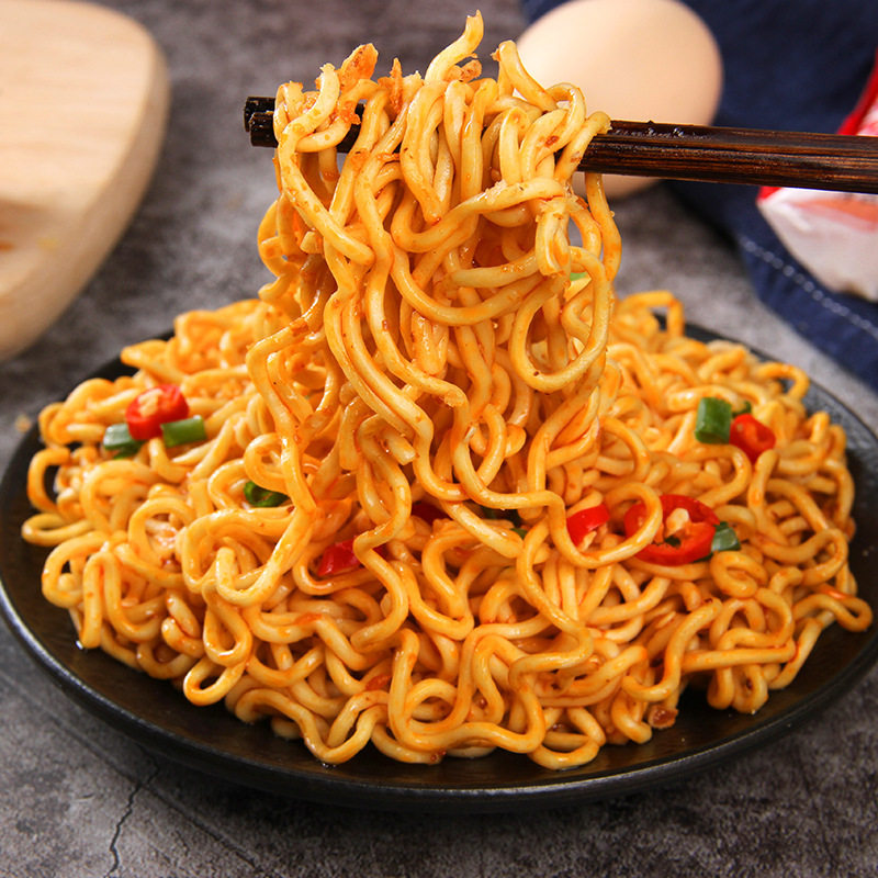 印尼进口Indomie 营多捞面5连包 原味辣鸡肉味拌面炒面速食方便面