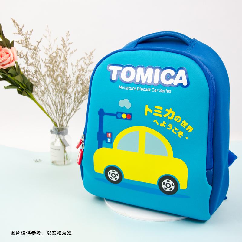 TOMY多美卡儿童书包可爱卡通车幼儿园背包男女童轻盈透气开学礼物