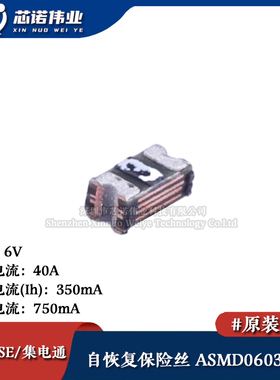 0603贴片自恢复保险丝/保险管 PTCC ASMD0603-035 350mA 6V