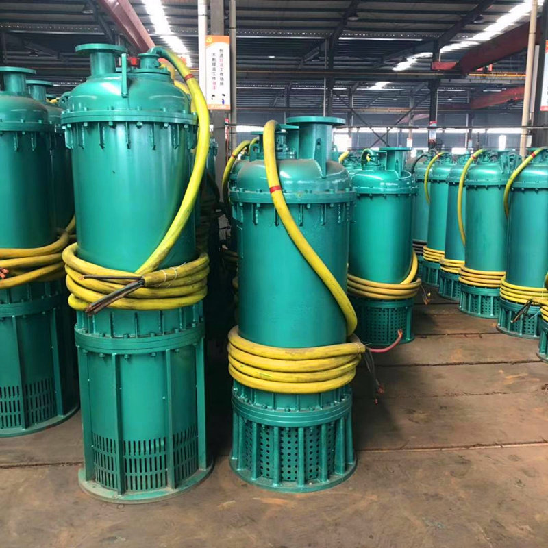 矿用bqs强排泵隔爆型潜水排沙泵6000v10000v电压特高压矿用排沙泵