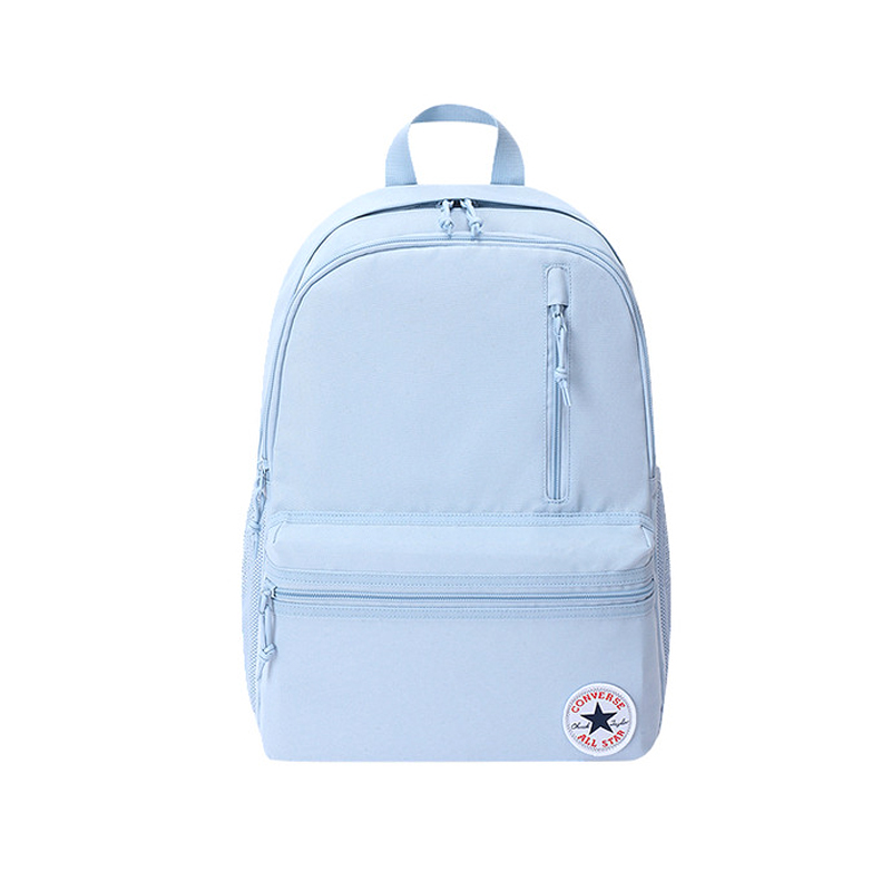 Converse匡威双肩包学生书包中号儿童背包浅雾霾蓝色