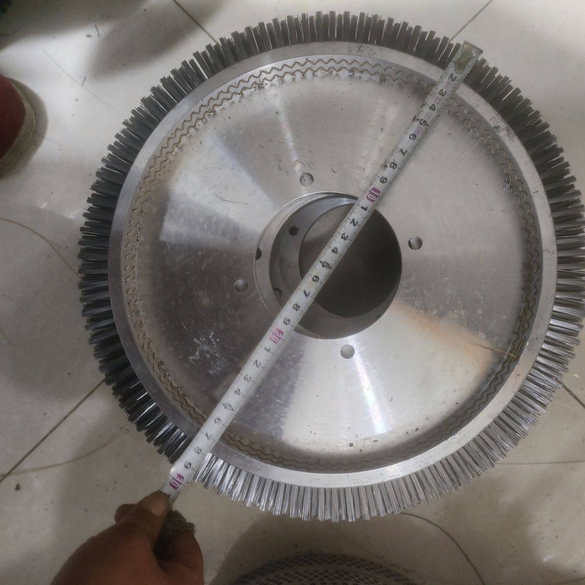 印染涂层定型机毛刷轮260大铝盘