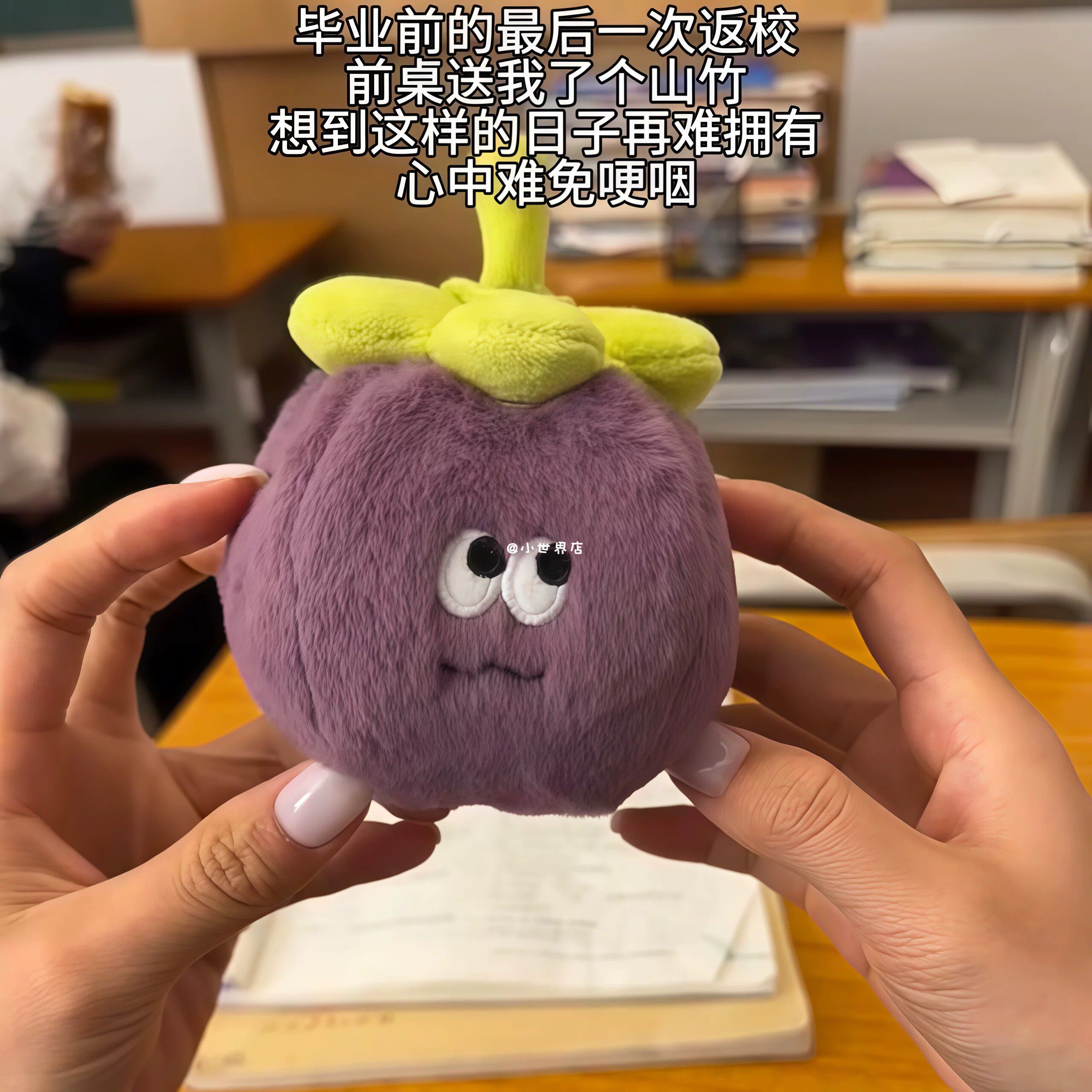 有虫虫的山竹惊喜玩偶