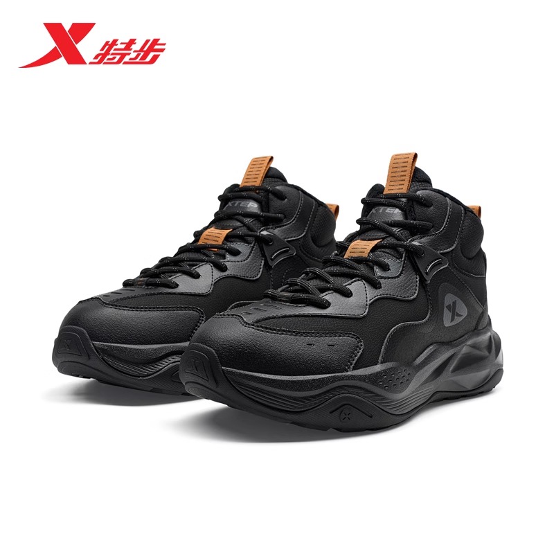 特步男鞋赤壁20大棉鞋2024冬季新