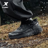 新款 登山鞋 减震运动鞋 棉鞋 子 大棉鞋 2025冬季 徒步鞋 特步原野 男鞋