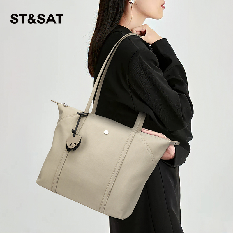 星期六单肩斜跨包大容量托特包女
