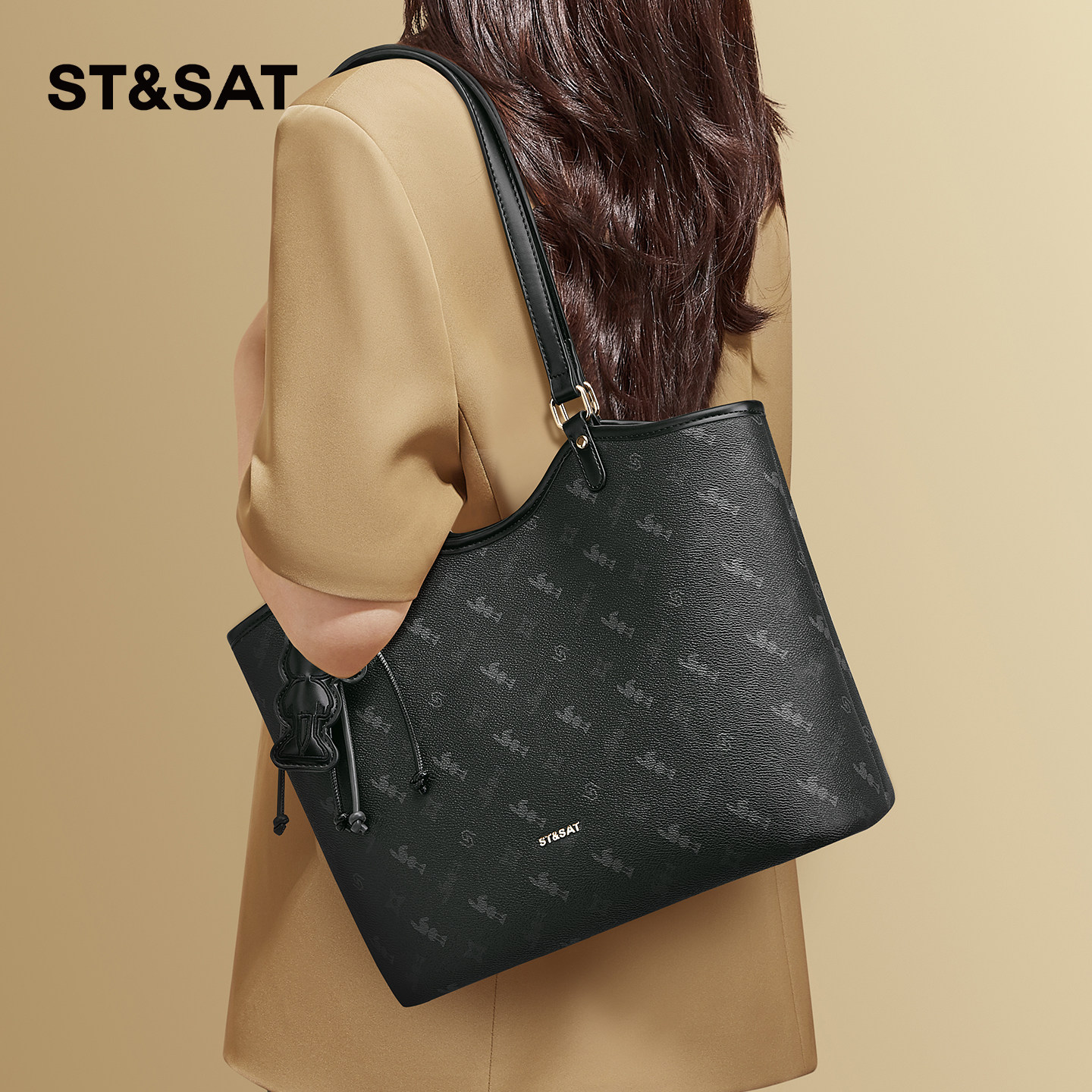 星期六包包女2025新款兔子托特包百搭单肩腋下包大容量通勤手提包,箱包皮具/热销女包/男包,托特包,淘宝优惠券,粉丝福利购,淘宝优惠卷