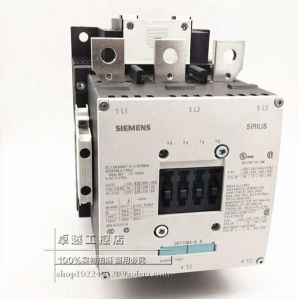 3RT1064-6AP36 接触器 3RT1064-6.6 220-230VAC/DC