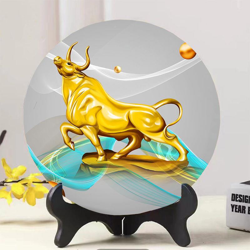 床装饰画小摆件家居客GKV厅电视柜摆桌摆创意件饰头装品