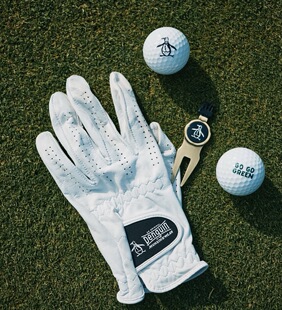 日本正品代购高尔夫男女果岭叉球标定位 marke清洁杆头刷多用