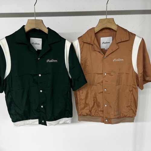 41A65 出口余韩单 GOLF 高尔夫女士服装短袖轻薄柔软绸缎光泽上衣
