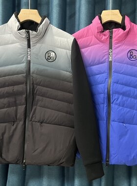 29C02 出口高尔夫服装男士保暖羽绒外套秋冬新品推荐好货炫彩日单