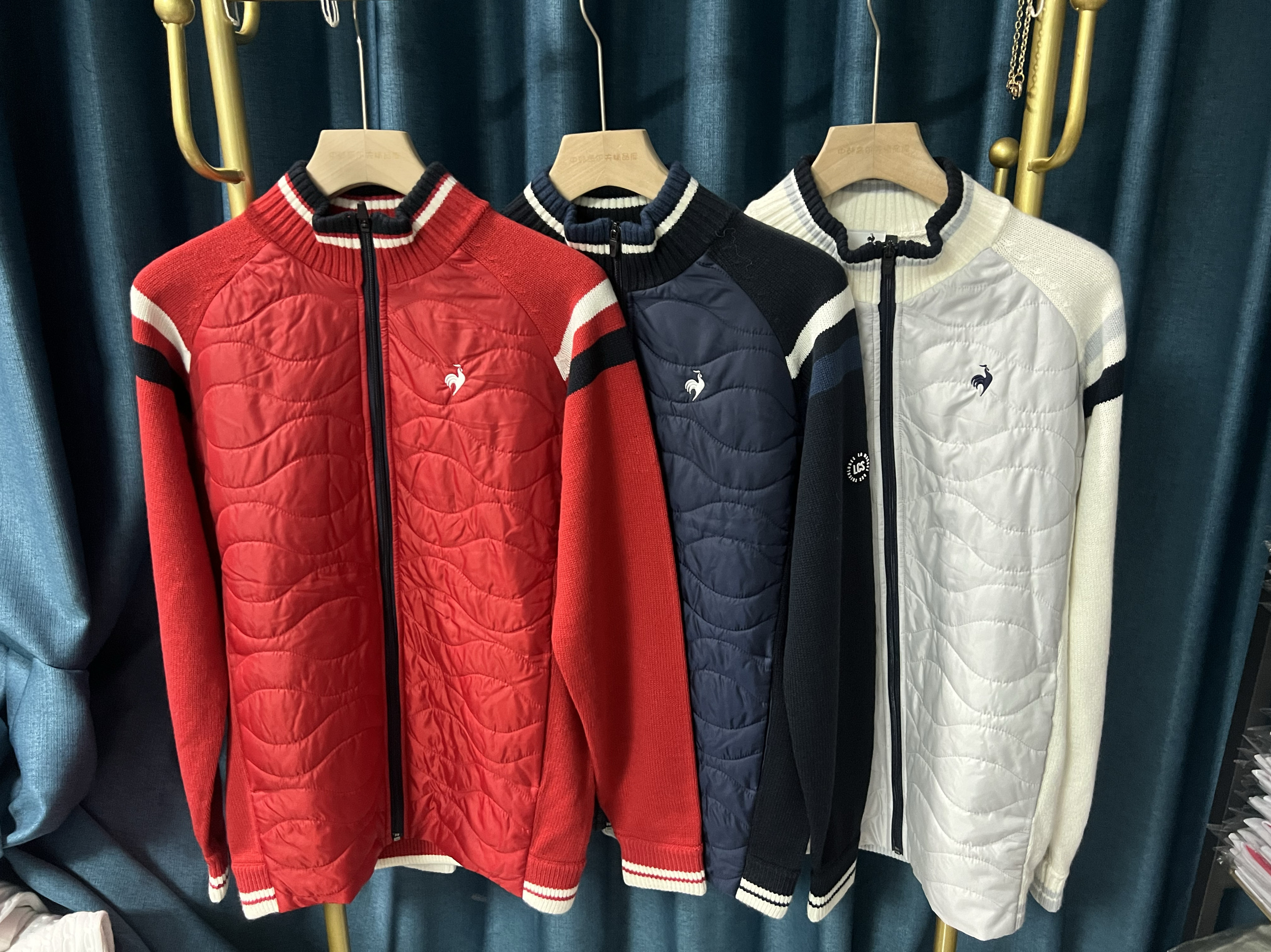 29Y16 日本GOLF装男士24秋冬季新款运动长袖加棉高尔夫服装