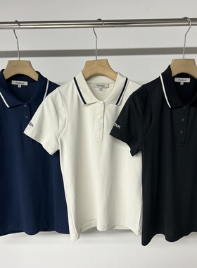 41B07 出口韩国 GOLF 高尔夫女装短袖polo衫轻质运动WOMENS服装