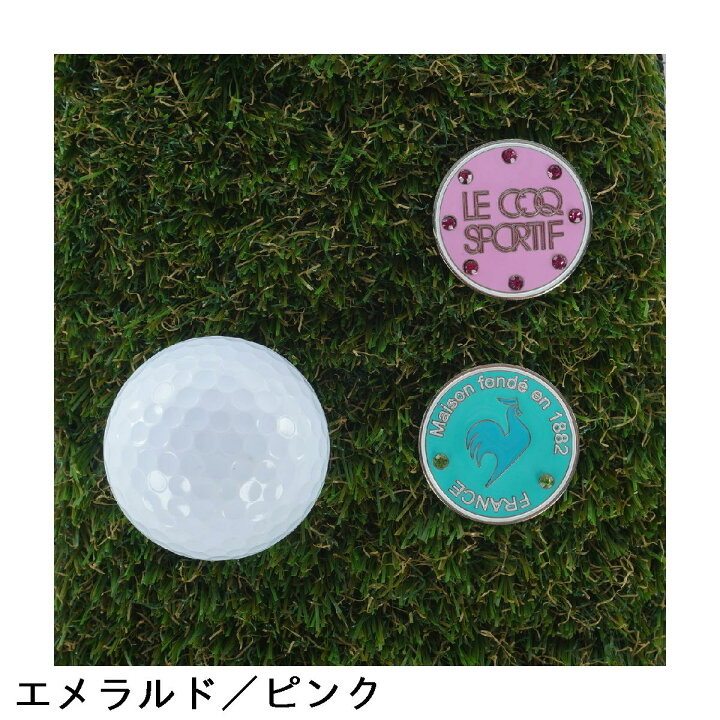 A508日本正品代购高尔夫男女新款马克龙帽夹磁铁双马克球位标make