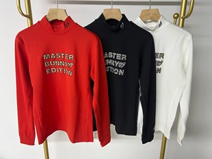 保暖打底衫 10E032 半高领长袖 女士秋冬新品 出口日本高尔夫服装