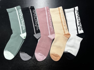 出口余 韩单高尔夫球女春夏运动百搭中短袜子Amazi骷颅头奢侈贵牌