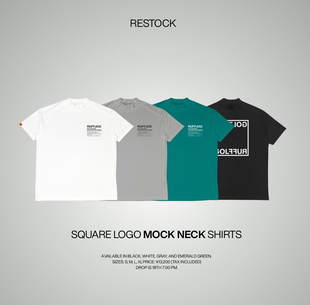 15y40 夏季 短袖 T恤速干透气弹力 日本潮牌RUFFL高尔夫男女同款