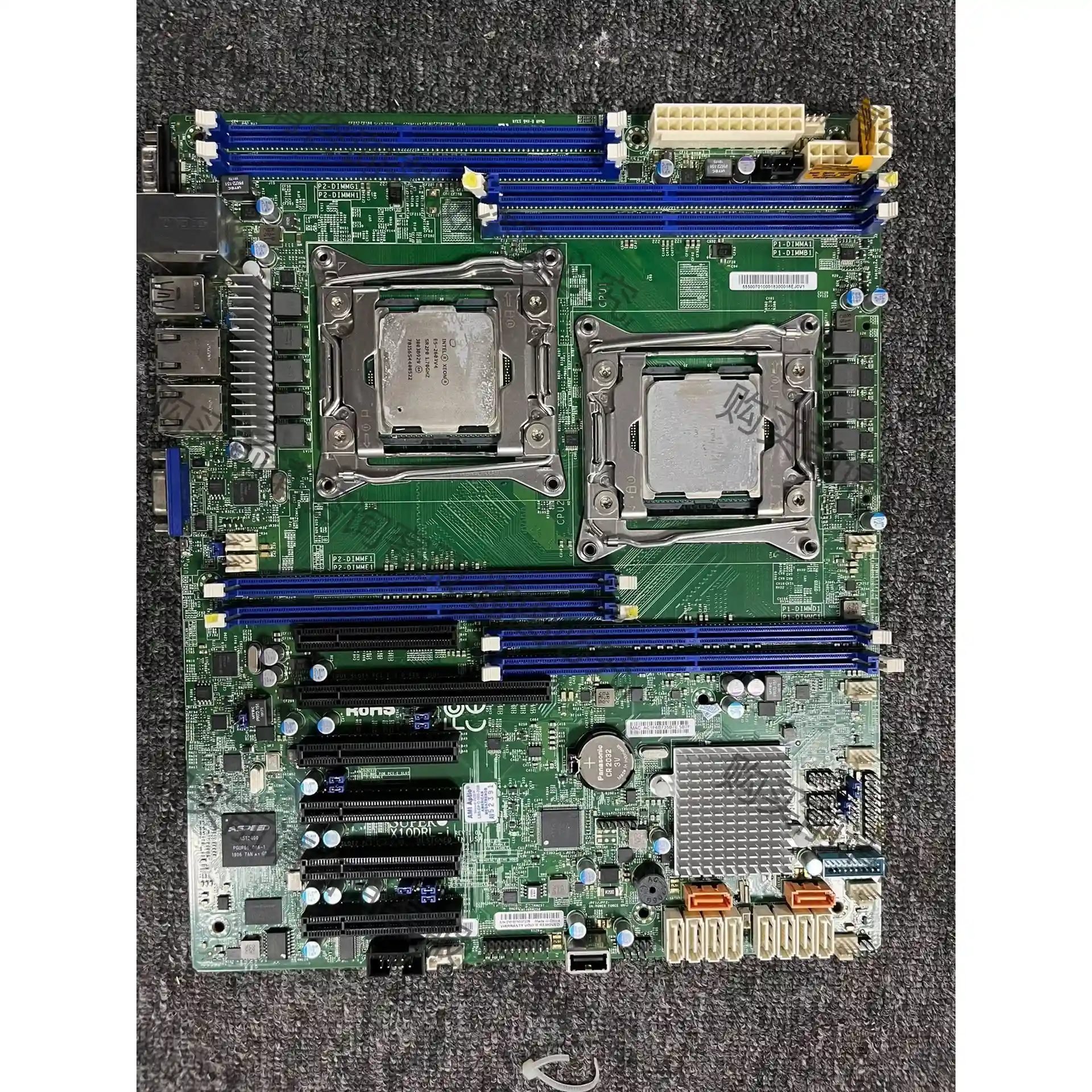 超微X10DRL-i 双路x99 c610芯片服务器主板，支 先议价 拆机货包